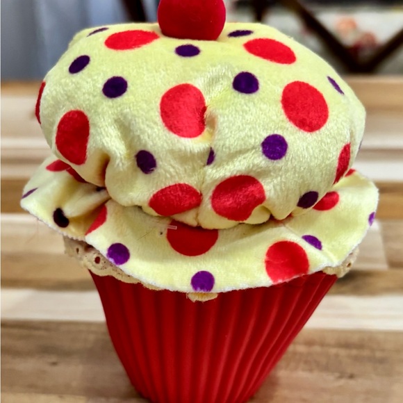 Little Miss Muffin Red and Purple Rag Doll - Picture 4 of 5